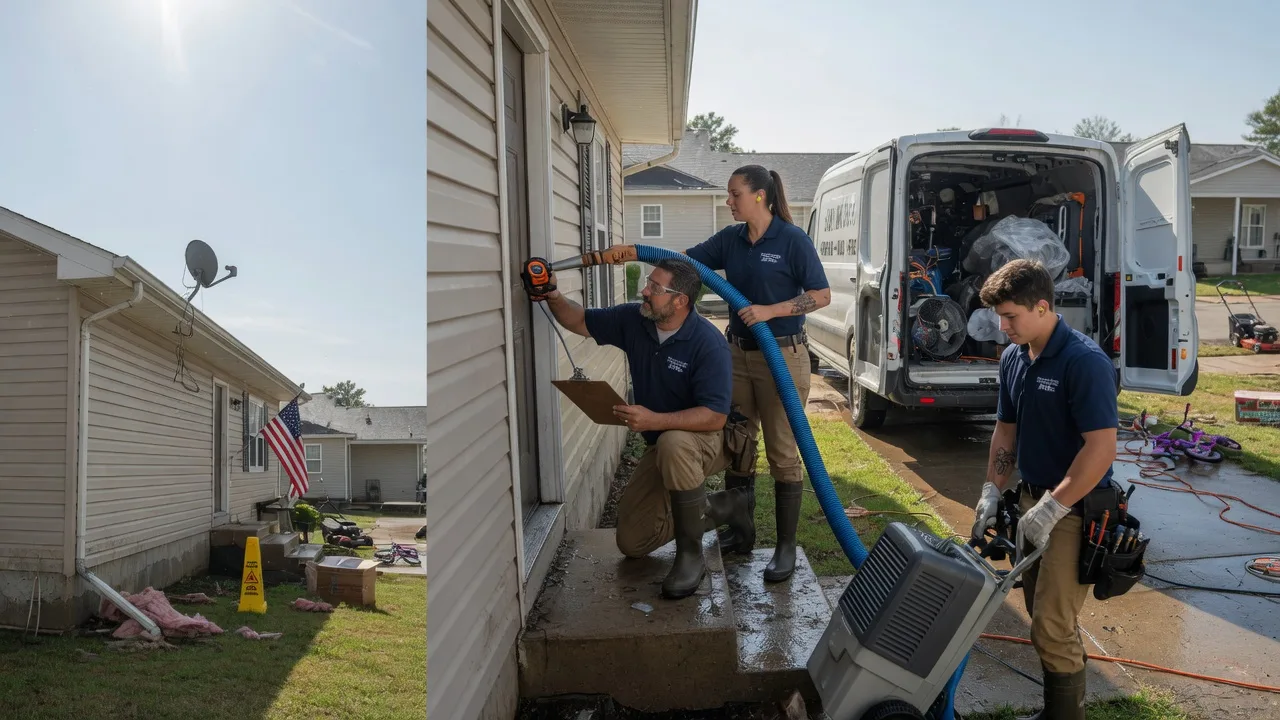 Ceiling Water Damage Restoration in Hurt, VA near me