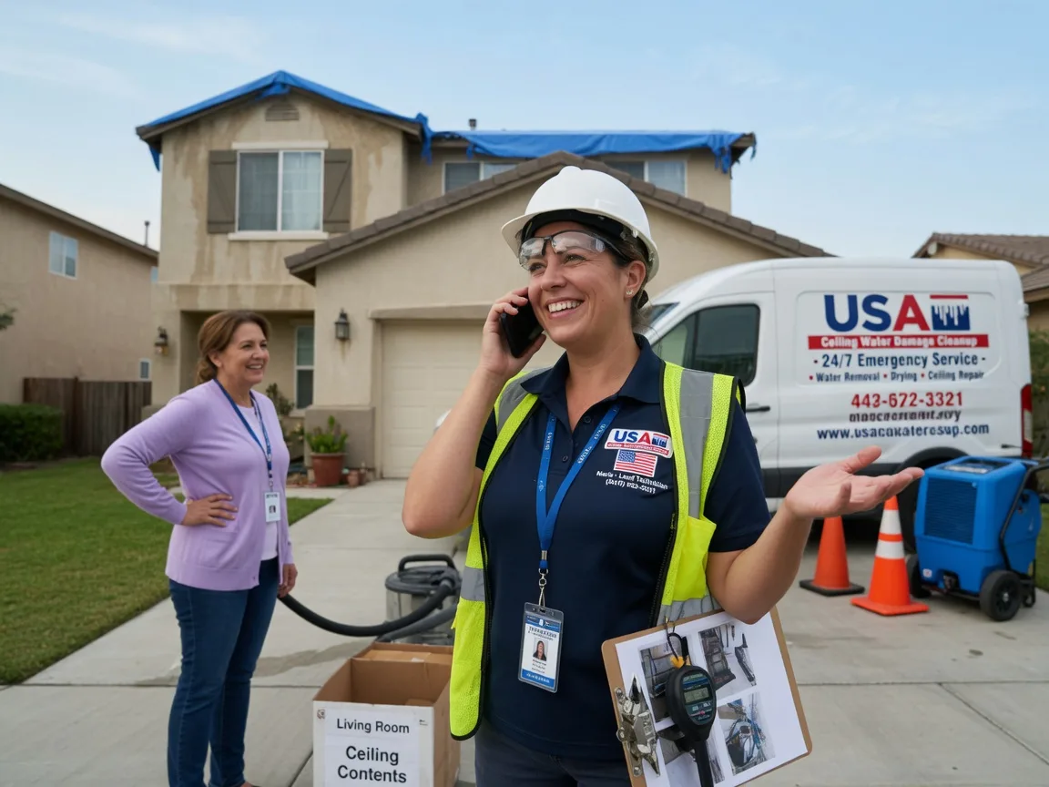 Ceiling Water Damage Restoration Hurt, VA FAQs